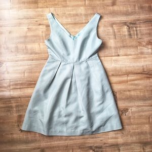 Light blue J. Crew sleeveless dress - size 6 (EUC)
